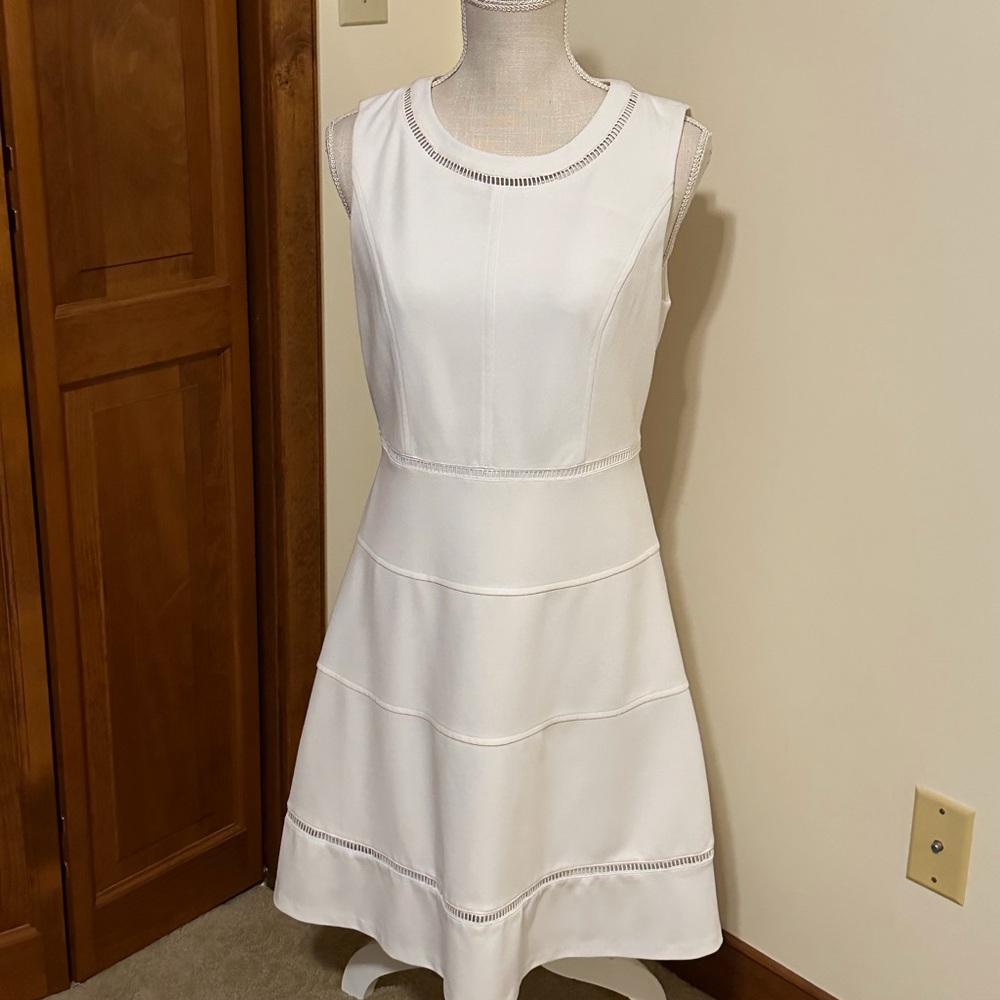 Tommy Hilfiger Elegant White Mini Dress